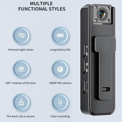 Compact Mini HD Wearable Camera