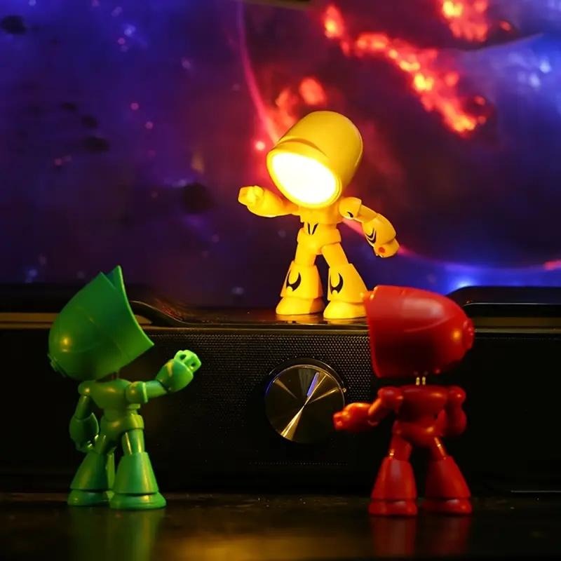 Small LED Robot Table Lamp