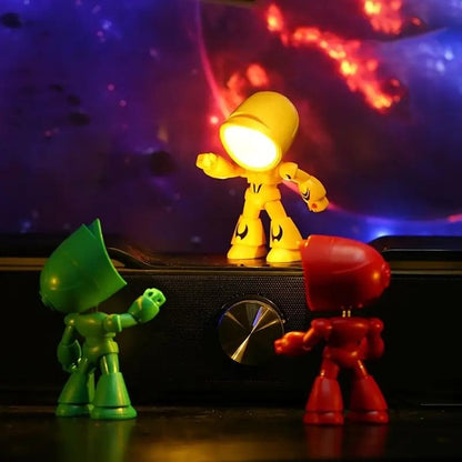 Small LED Robot Table Lamp