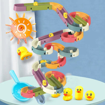 Fun Kids Water Slide Playset Bath Toy