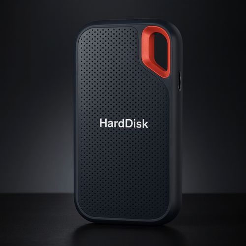 Fast Portable 8TB External SSD Shock Resistant Storage Drive
