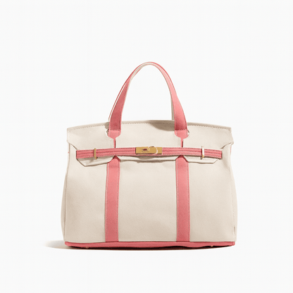 Durable Cotton Tote Bag with Strong Steel Frame