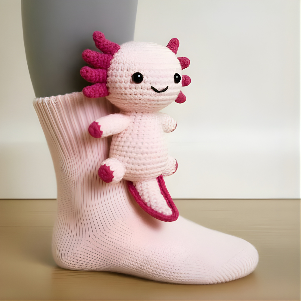 Comfy Fun Animal Print Slipper Socks