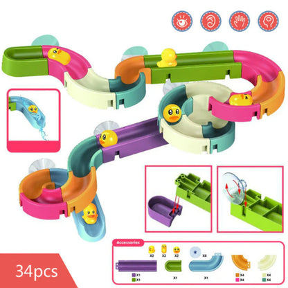 Fun Kids Water Slide Playset Bath Toy