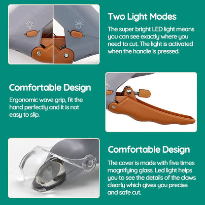 Safe Easy Pet Nail Trimmers with Quick Sensors