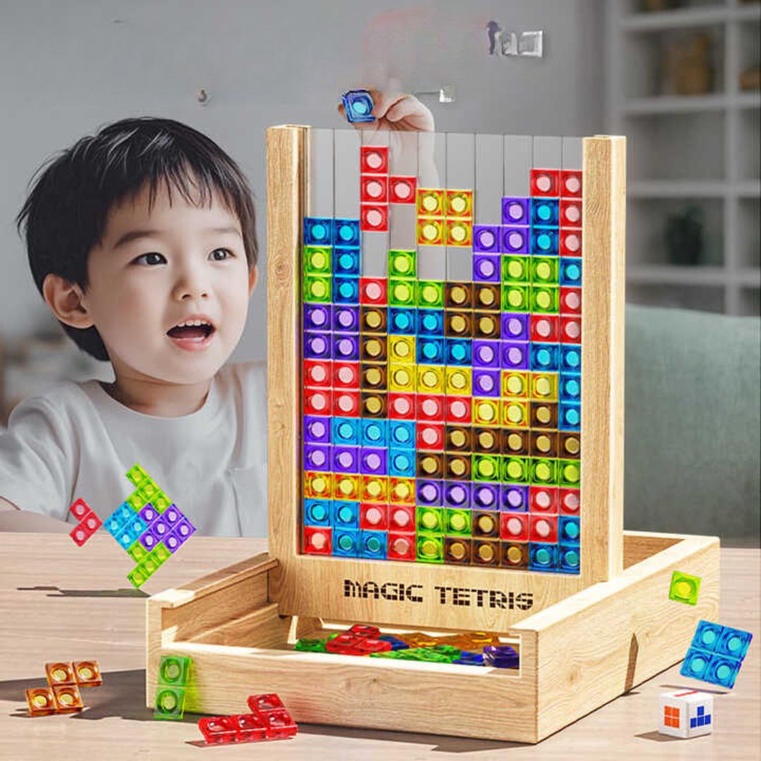 Fun Wooden Brain Teaser Puzzle Game