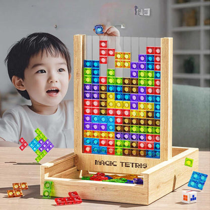 Fun Wooden Brain Teaser Puzzle Game