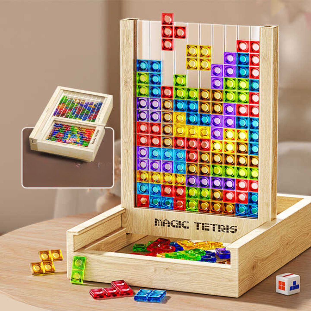 Fun Wooden Brain Teaser Puzzle Game