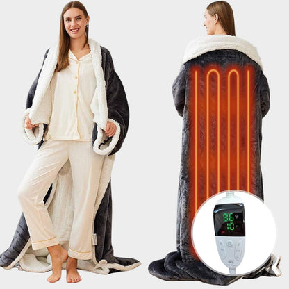Cozy Warm Wearable Fleece Blanket for Adults