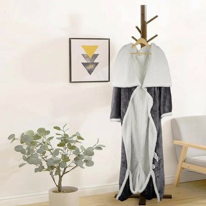 Cozy Warm Wearable Fleece Blanket for Adults