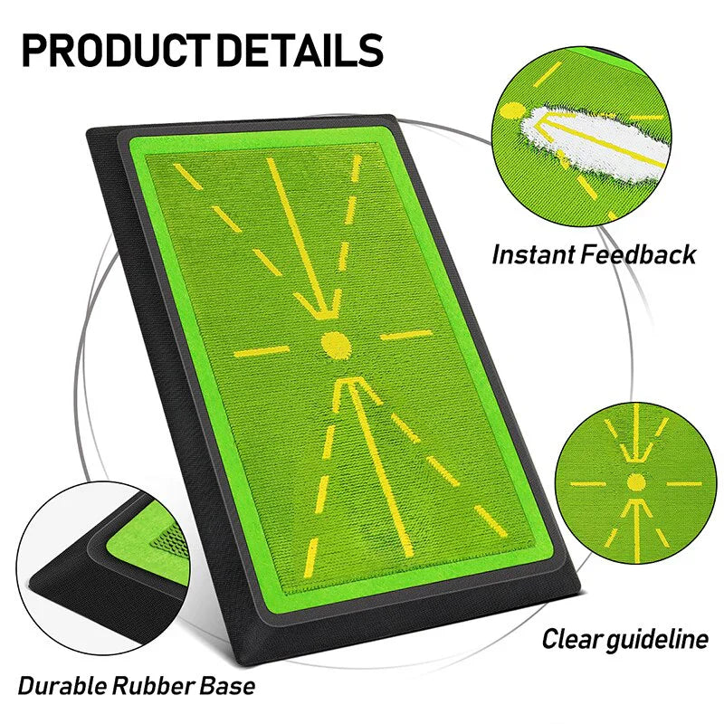 Golf Practice Mat for Swing Improvement