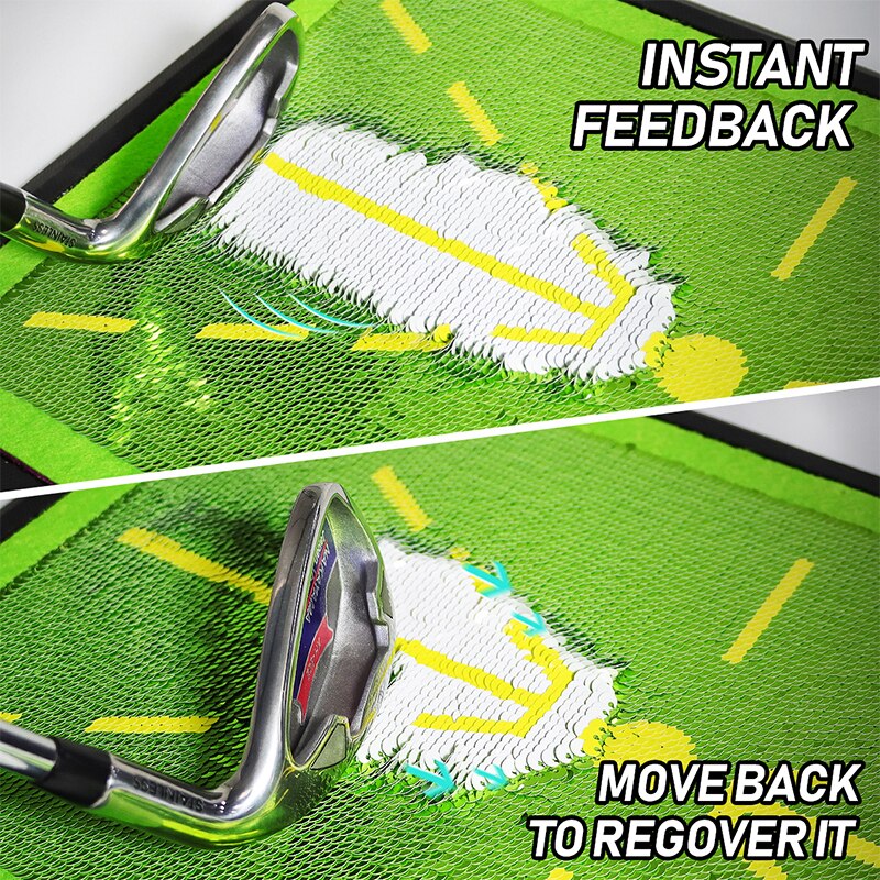 Golf Practice Mat for Swing Improvement