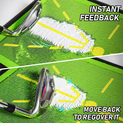 Golf Practice Mat for Swing Improvement