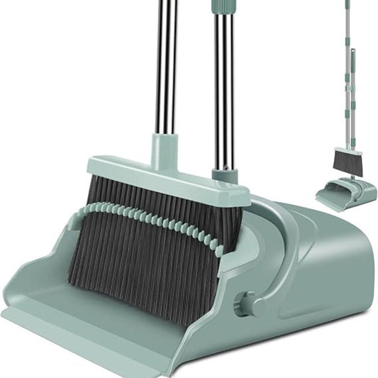 Upgrade Broom and Dustpan Set