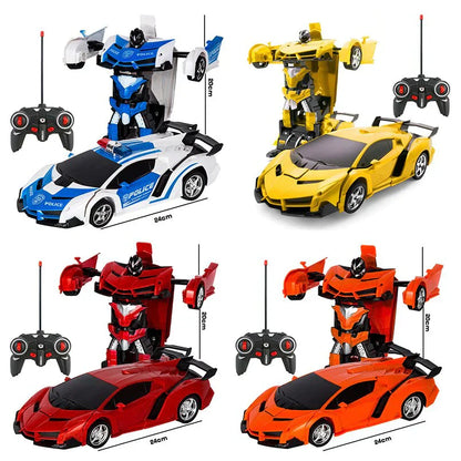 Fun 2-in-1 RC Transforming Car Toy for Boys