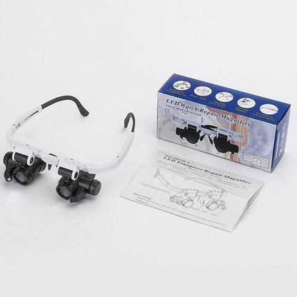 Premium LED Magnifying Glasses with Adjustable Zoom