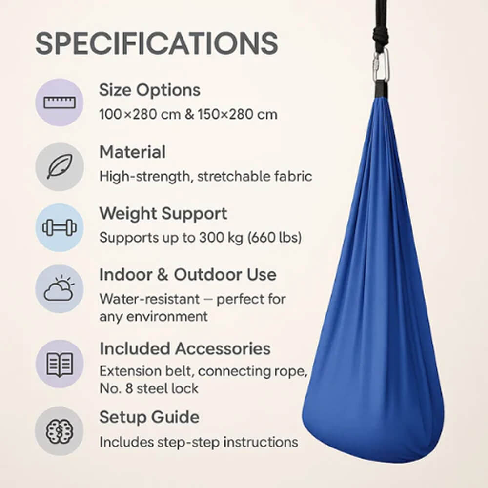 Special Needs Autism Swing Hammock for Kids