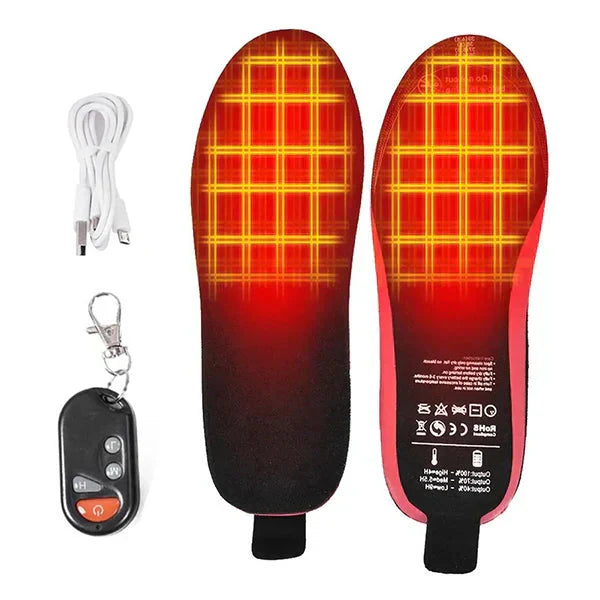 Rechargeable Thermal Insole Warmers for Cold Feet