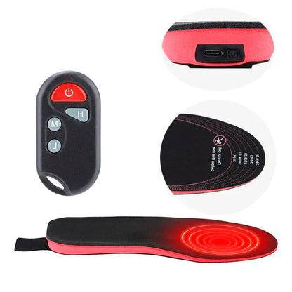 Rechargeable Thermal Insole Warmers for Cold Feet
