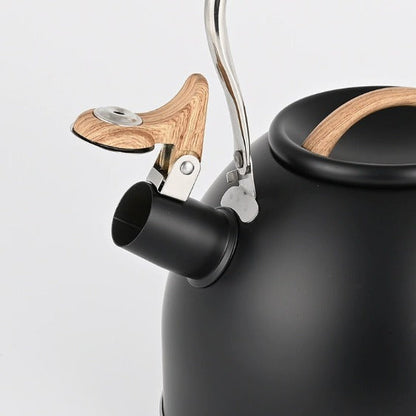 Durable Stainless Steel Tea Kettle - Traditional Home Design