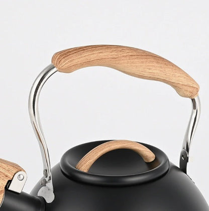 Durable Stainless Steel Tea Kettle - Traditional Home Design