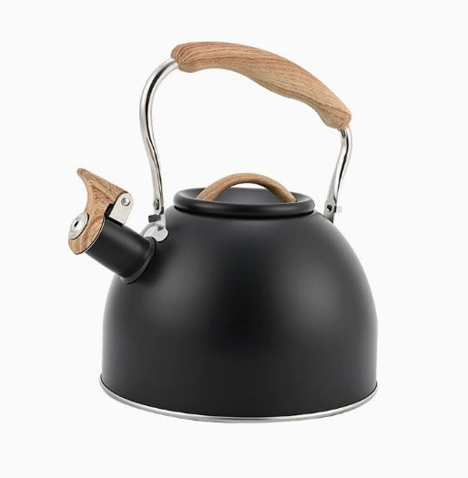 Durable Stainless Steel Tea Kettle - Traditional Home Design