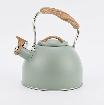 Durable Stainless Steel Tea Kettle - Traditional Home Design