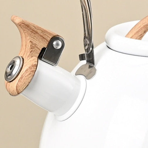 Durable Stainless Steel Tea Kettle - Traditional Home Design