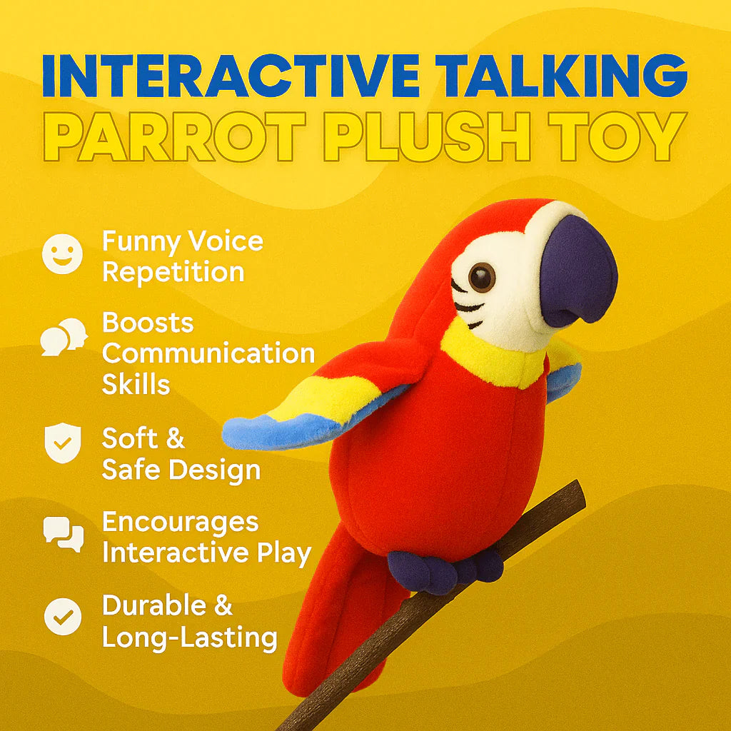 Fun Repeat Talking Plush Toy for Kids