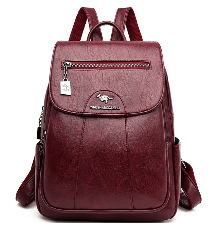Premium Daily Genuine Leather Ladies Backpack