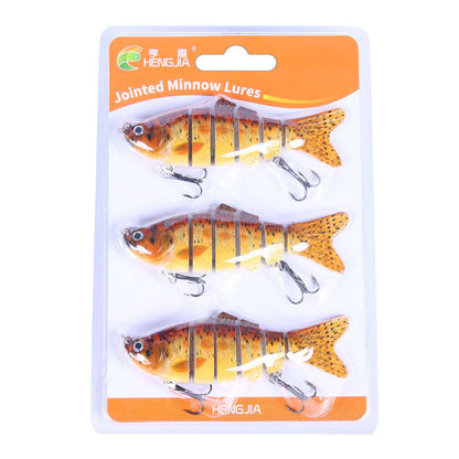 Realistic 6-Segment Fishing Lure Set