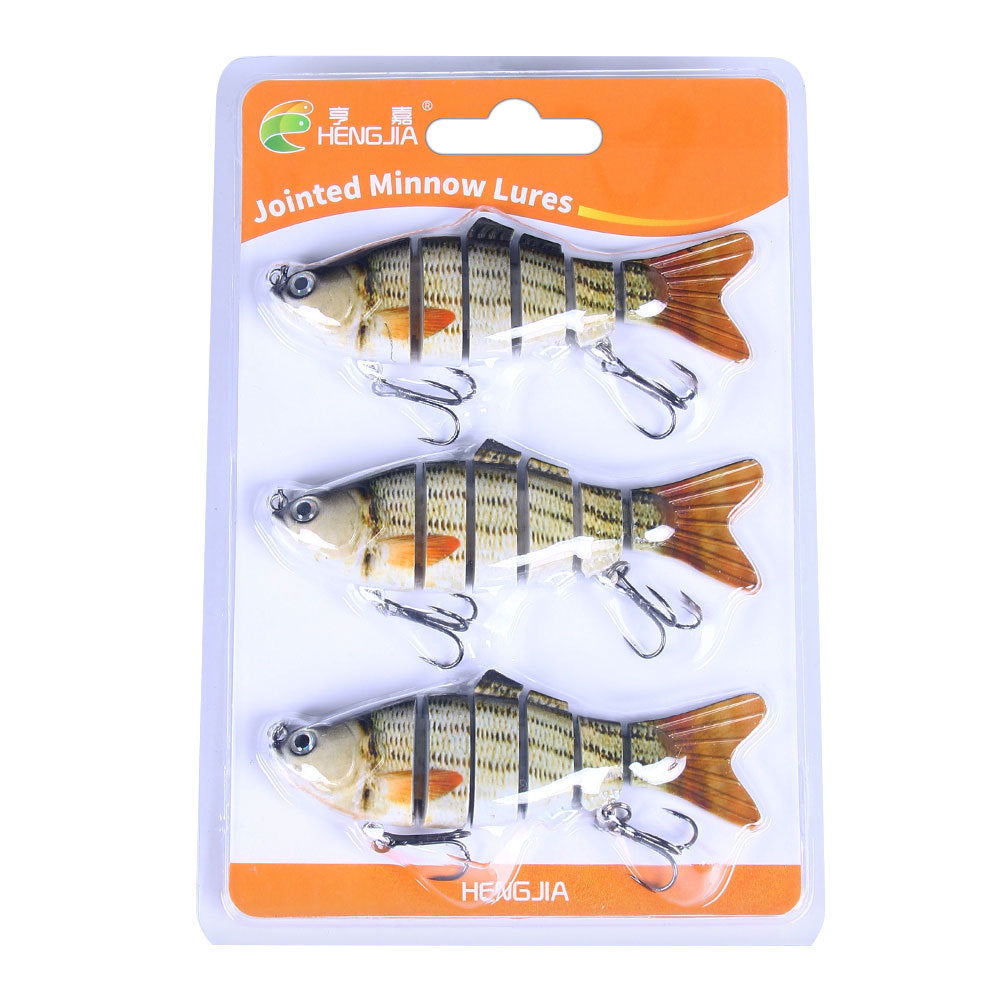 Realistic 6-Segment Fishing Lure Set
