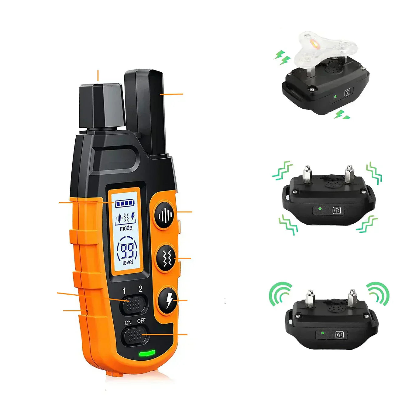 Long Range Waterproof Dog Training Collar