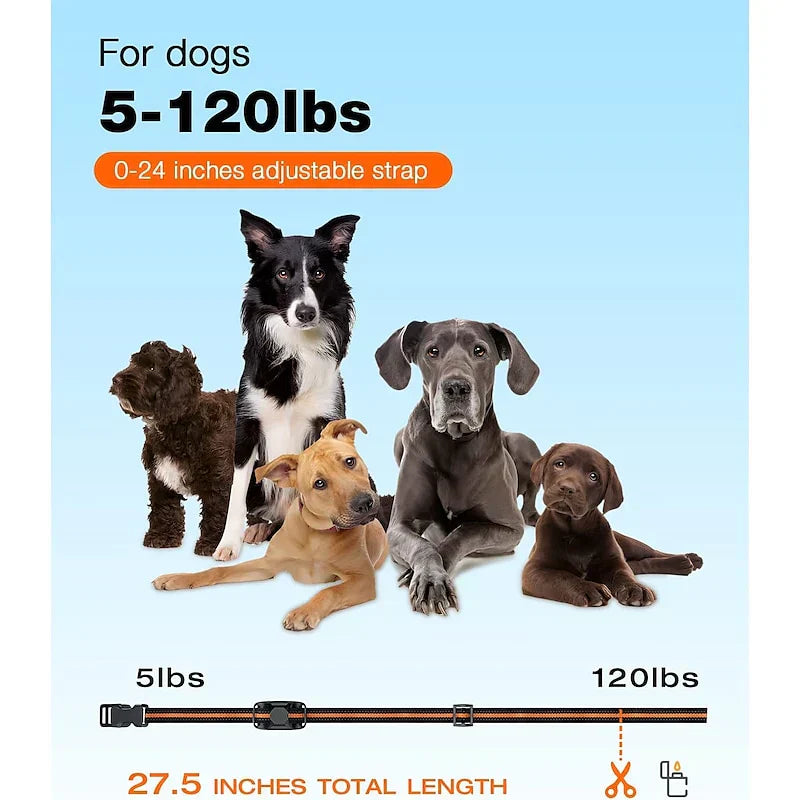 Long Range Waterproof Dog Training Collar