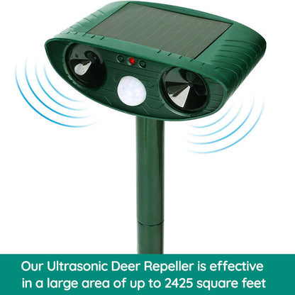 Outdoor Motion Sensor Animal Repeller for Garden Protection