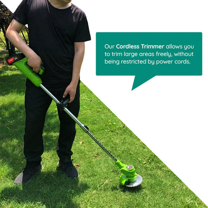 Easy Cordless Rechargeable Lawn Trimmer