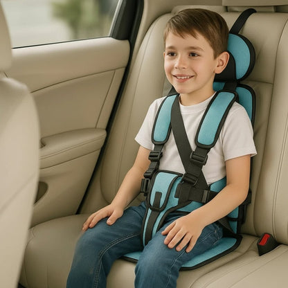 Compact Child Car Booster Seat - Safe Travel Harness