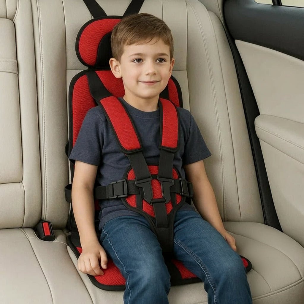 Compact Child Car Booster Seat - Safe Travel Harness