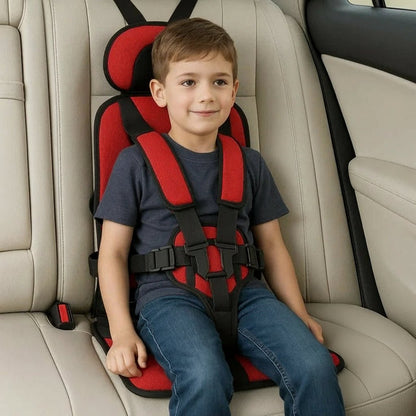Compact Child Car Booster Seat - Safe Travel Harness
