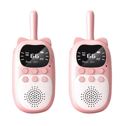 Fun Kids Walkie Talkie Set with LCD Screen