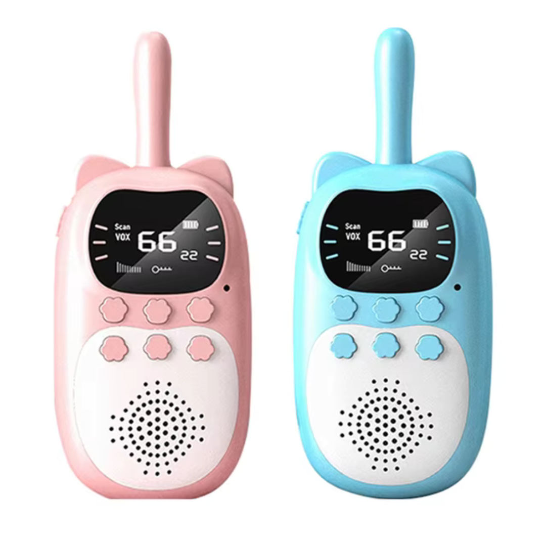 Fun Kids Walkie Talkie Set with LCD Screen