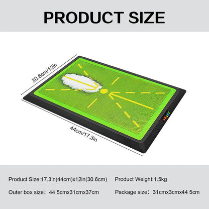 Golf Practice Mat for Swing Improvement