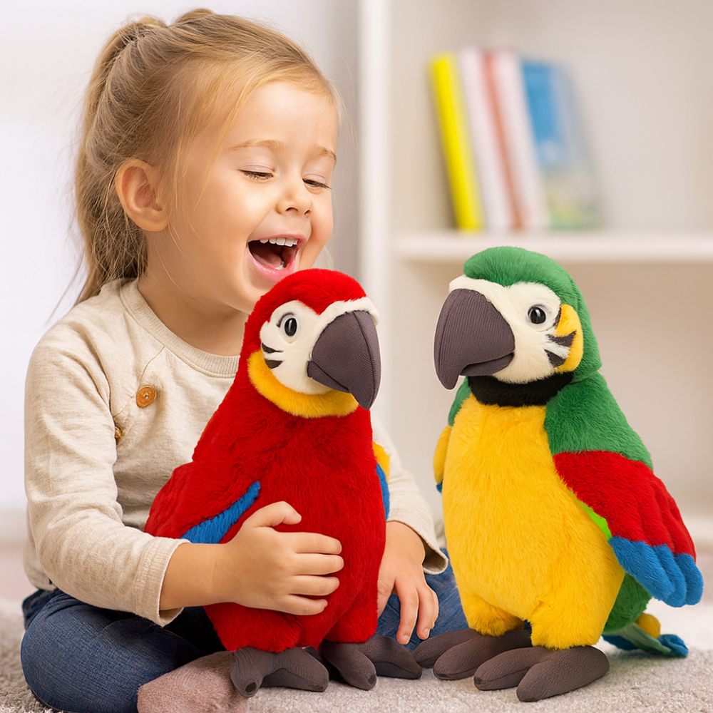 Fun Repeat Talking Plush Toy for Kids