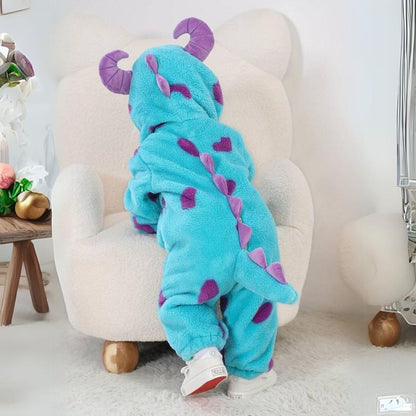 Cozy Kids Jumpsuit Cute Animal Design