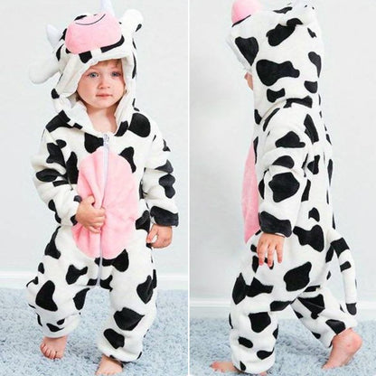 Cozy Kids Jumpsuit Cute Animal Design