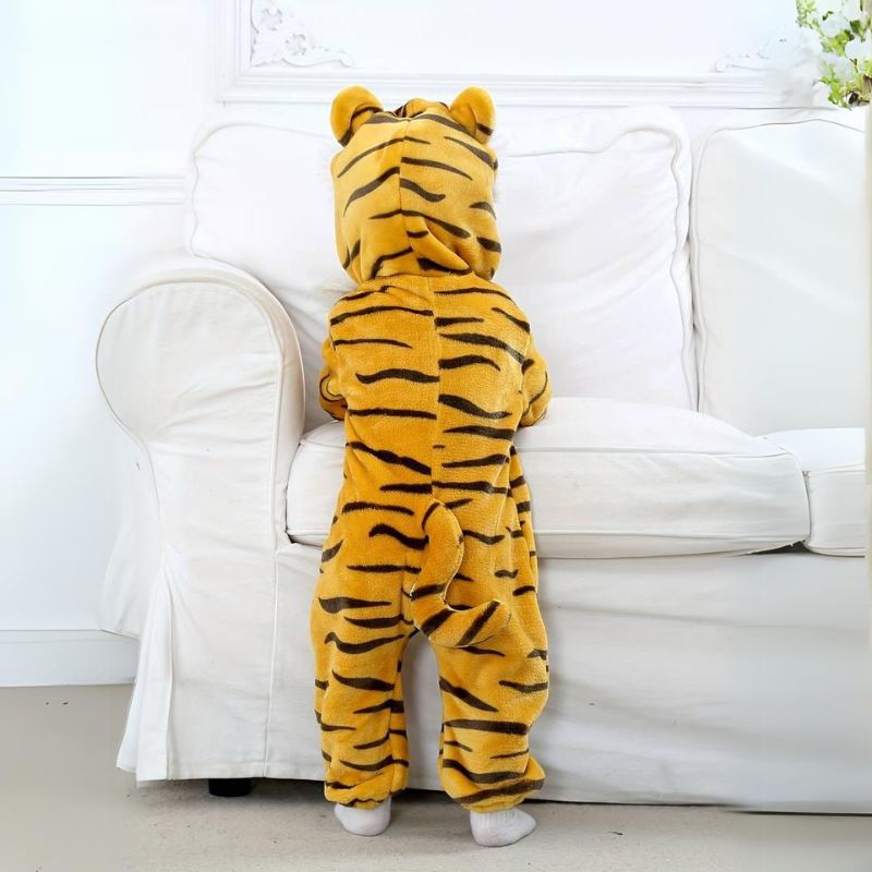 Cozy Kids Jumpsuit Cute Animal Design