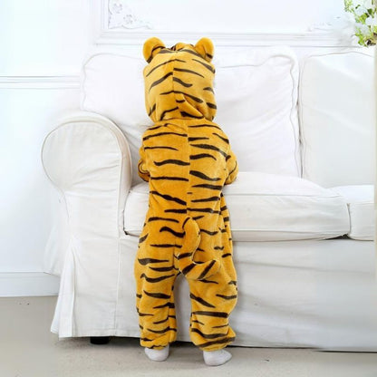 Cozy Kids Jumpsuit Cute Animal Design
