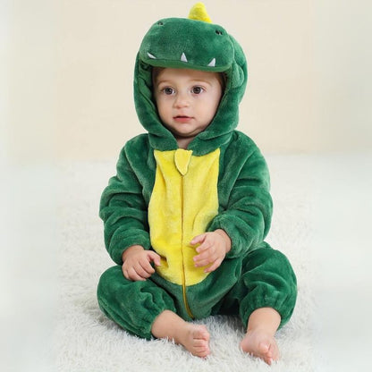 Cozy Kids Jumpsuit Cute Animal Design