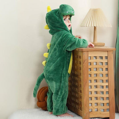 Cozy Kids Jumpsuit Cute Animal Design