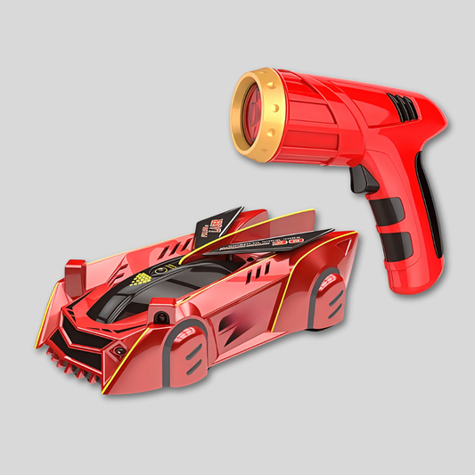 Fast RC Wall Crawler LED Stunt Car Toy for Kids